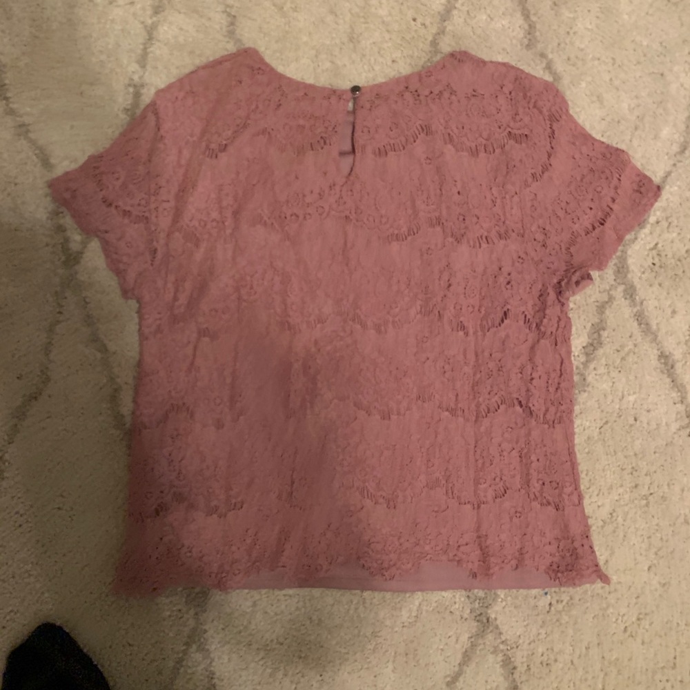 Pink Laced top - Picture 2 of 4